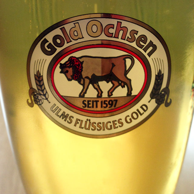 Gold Ochsen Pils 4.7%, Brauerei Gold Ochsen, Germany