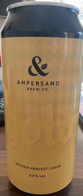 Gold 5.5%, Ampersand Brew Co, England