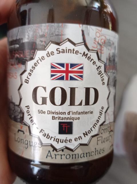 Gold 6.0%, Brasserie De Sainte-Mère-Église, France