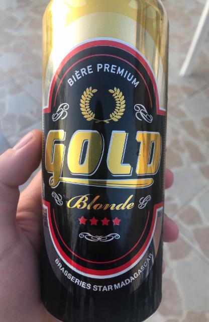 Gold Blonde 6.5%, THB Madagascar (Brasseries Star), Madagascar