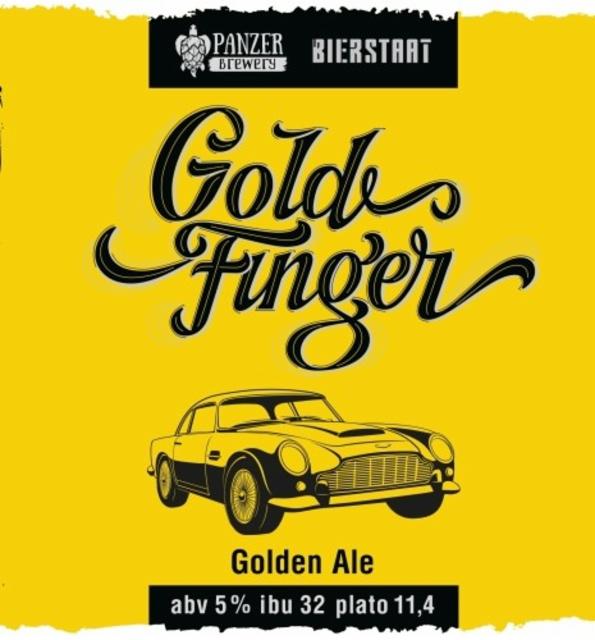 Gold Finger 5.0%, Panzer Brewery, Russia