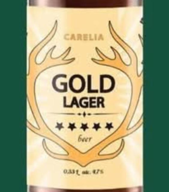 Gold Lager 4.7%, Carelia Company (Unison Brewing Company), Finland