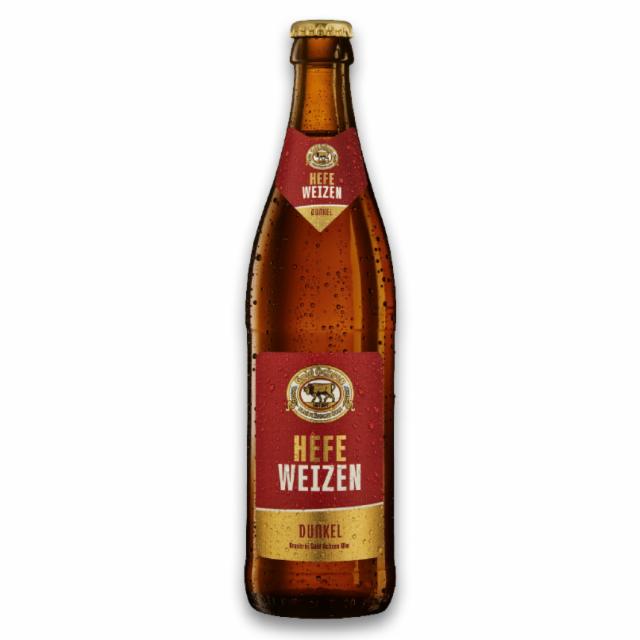 Gold Ochsen Hefeweizen dunkel 5.4%, Brauerei Gold Ochsen, Germany