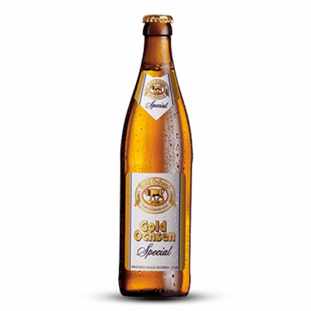 Gold Ochsen Spezial / Special 5.5%, Brauerei Gold Ochsen, Germany