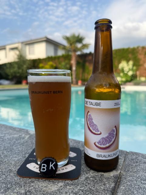 Gold Rush Ale 6.5%, Braukunst Bern, Switzerland