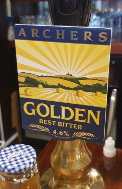 Golden 4.6%, Archers Brewery, England