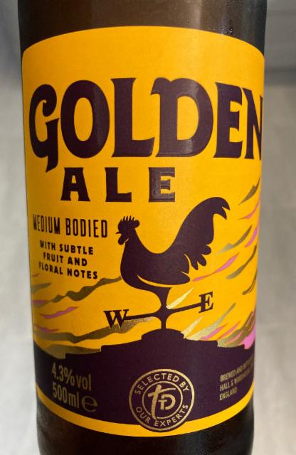 Golden Ale 4.3%, All Hallows Brewery, England