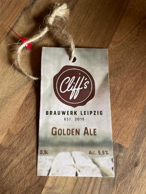 Golden Ale 5.5%, Cliff's Brauwerk, Germany