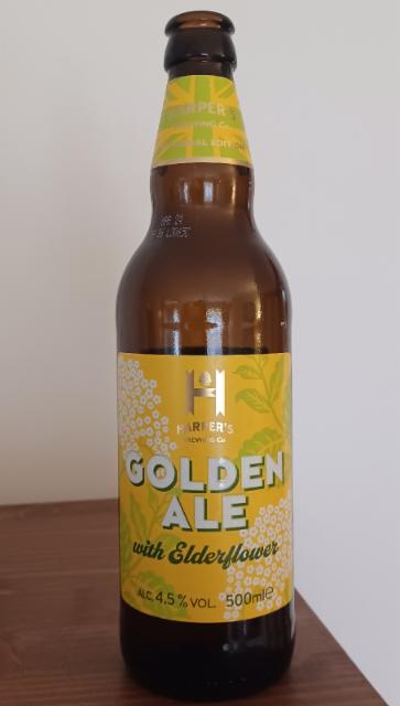 Golden Ale with Elderflower 4.5%, Harper's Brewing Company, England