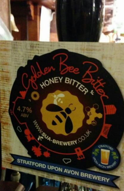 Golden Bee Bitter 4.7%, Stratford-upon-Avon Brewery Ltd, England