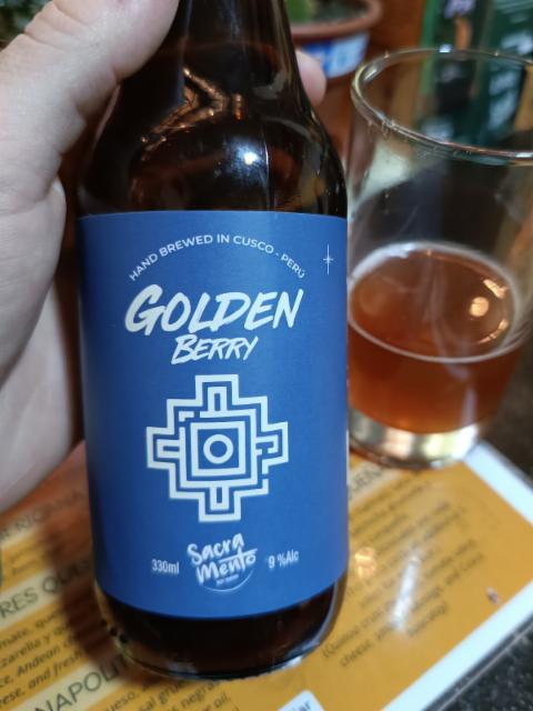 golden berry 9.0%, Sacramento Beer Company, Peru