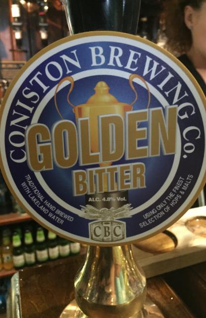 Golden Bitter 4.8%, Coniston Brewery, England