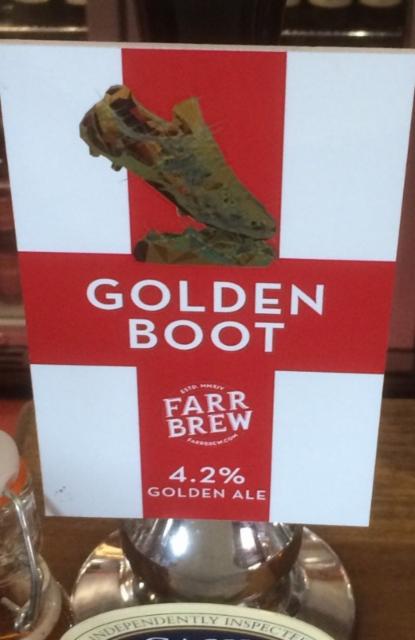Golden Boot 4.2%, Farr Brew, England