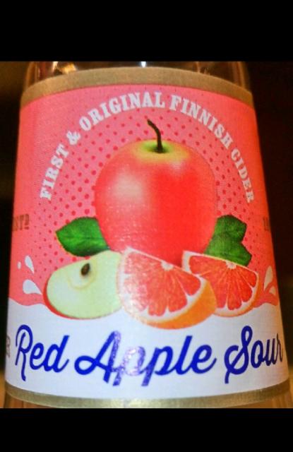 Golden Cap Red Apple Sour 4.7%, Sinebrychoff (Carlsberg Group), Finland