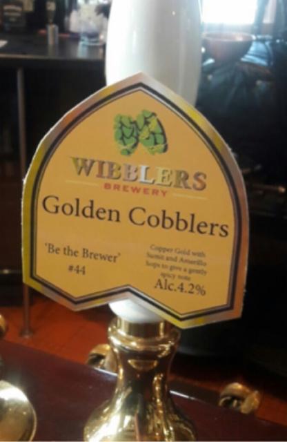 Golden Cobblers 4.2%, Wibblers Brewery, England