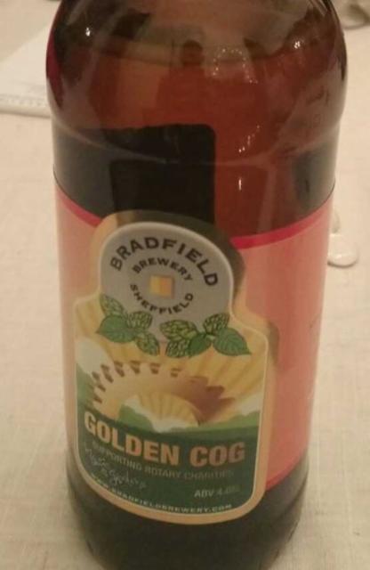 Golden Cog 4.0%, Bradfield Brewer, England