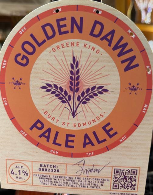 Golden dawn, Greene King