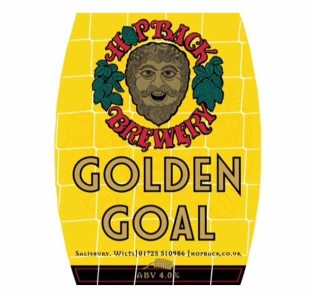 Golden Goal 4.0%, Hogs Back Brewery, England
