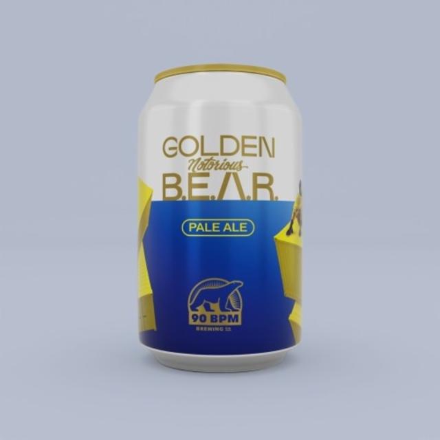 Golden Notorious B.E.A.R 5.5%, 90 BPM Brewing Co., France