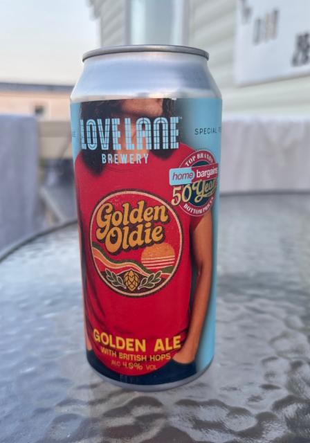 Golden Oldie 4.0%, Love Lane Brewing, England