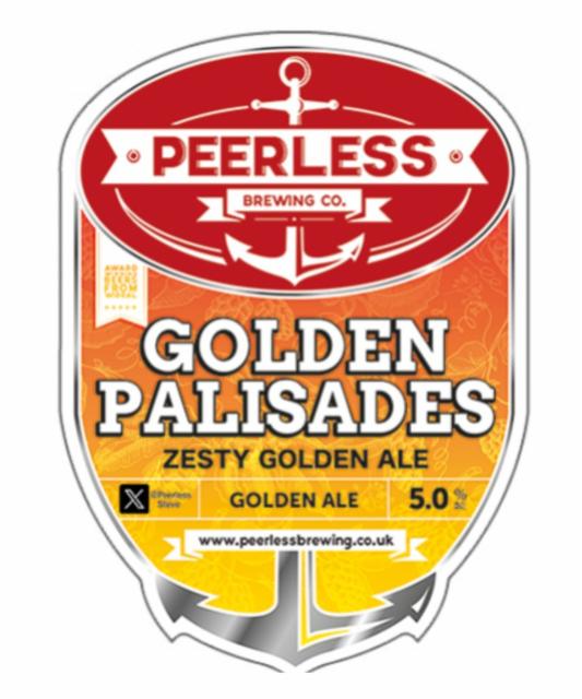 Golden Palisades 5.0%, Peerless Brewing Company, England