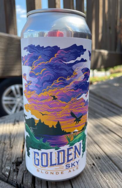 Golden Sky Blonde Ale 4.2%, South County Brewing Company, United States