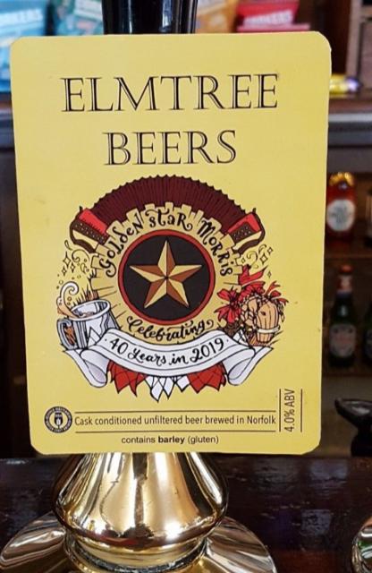 Golden Star Morris 4.0%, Elmtree Beers, England