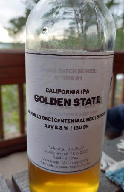 Golden State California 6.8%, Mallassepät, Finland