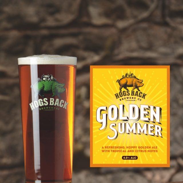 Golden summer 4.0%, Hogs Back Brewery, England