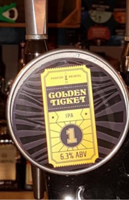 Golden Ticket 6.3%, Phantom Brewing Co., England