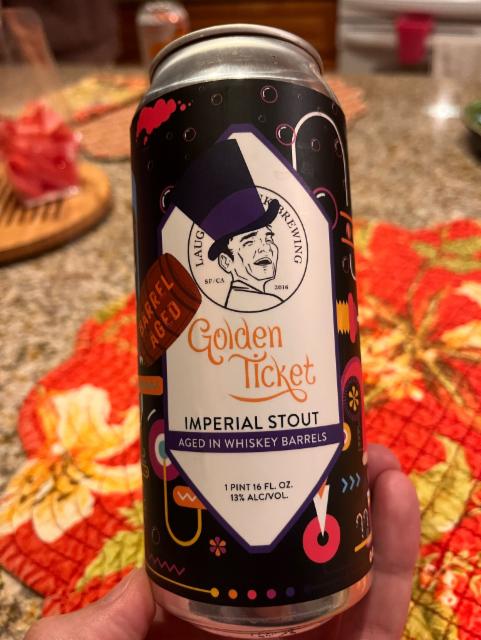 Golden Ticket, Laughing Monk Brewing
