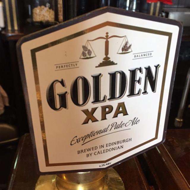 Golden XPA 4.3%, Caledonian Brewing, Scotland
