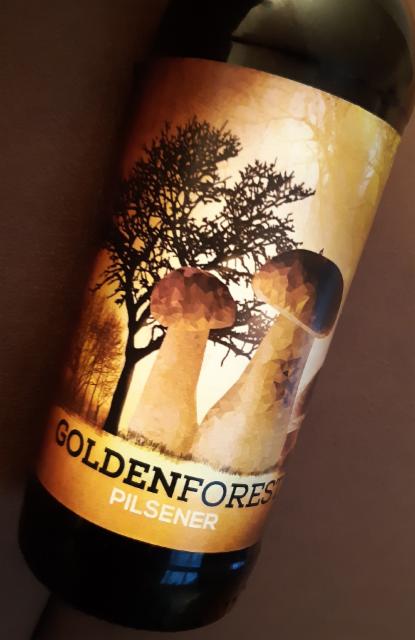 Goldenforest Pilsener 4.9%, Bier Rebell, Germany