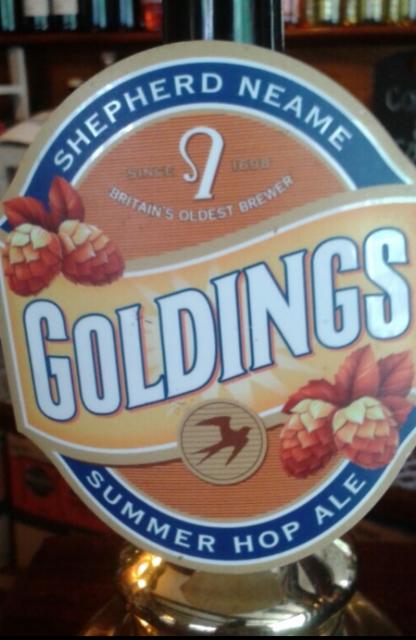 Goldings Summer Hop Ale 4.1%, Shepherd Neame, England