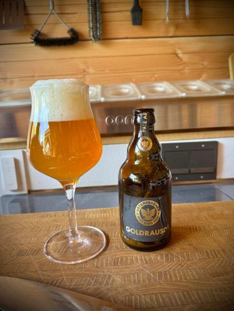 Goldrausch 5.5%, Brauerei Ustersbach, Germany