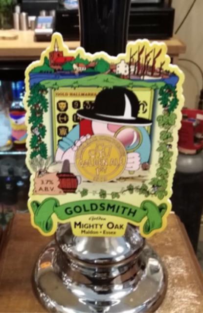 Goldsmith 3.7%, The Mighty Oak Brewing Company, England