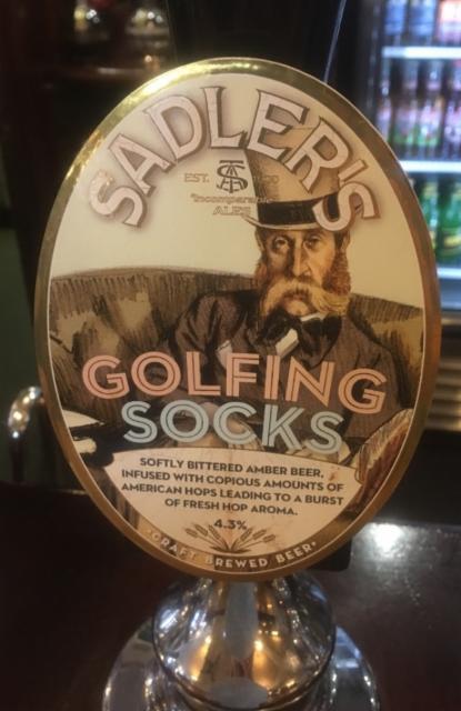 Golfing Socks 4.3%, Sadler's Ales, England