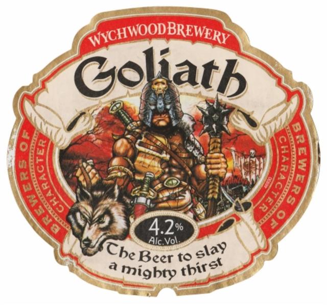 Goliath 4.2%, Wychwood Brewery (Marston's Brewery), England