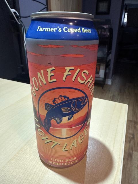 Gone Fishin Light Lager, Farmer's Creed Corp.