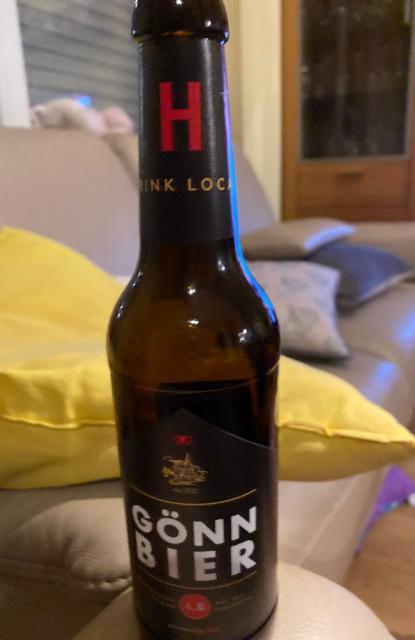 Gönn Bier 4.8%, Hütt Brauerei, Germany