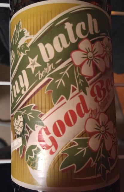 Good Beer dry hopped, Tiny Batch Brewing Co.