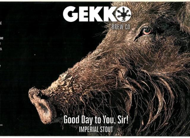 Good Day To You, Sir! 9.5%, Gekko Beers - Gekko Brewing Company, France