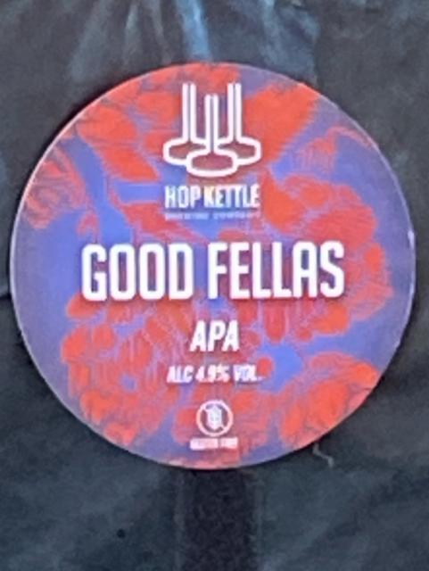 Good Fellas 4.9%, Hop Kettle Brewery, England
