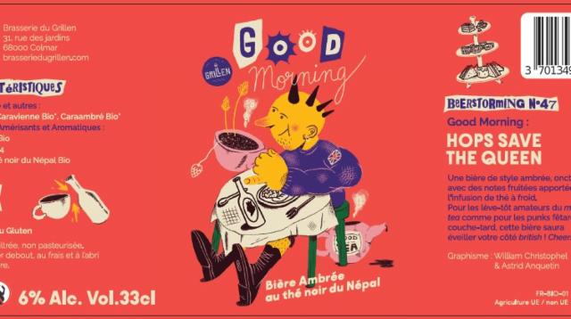 Good Morning 6.0%, Brasserie Du Grillen, France