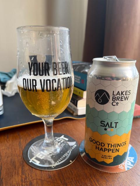 Good things happen 3.4%, Lakes Brew Co., England