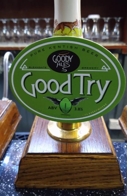 Good Try 3.8%, Goody Ales, England