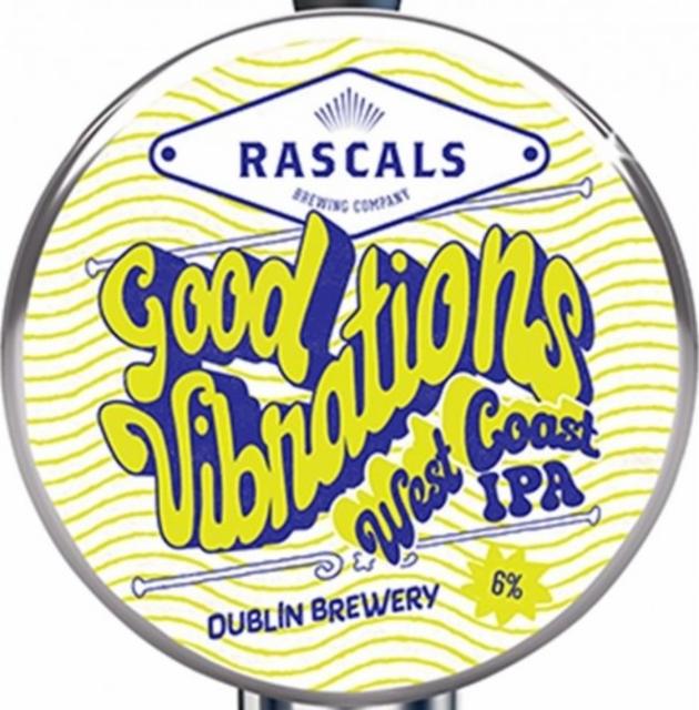 Good Vibrations 6.0%, Rascals Brewing, Ireland