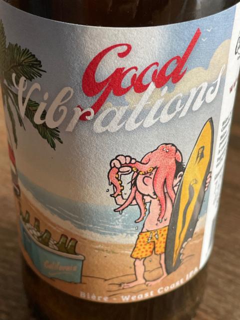 Good Vibrations 7.2%, Brasserie La Canaille, France