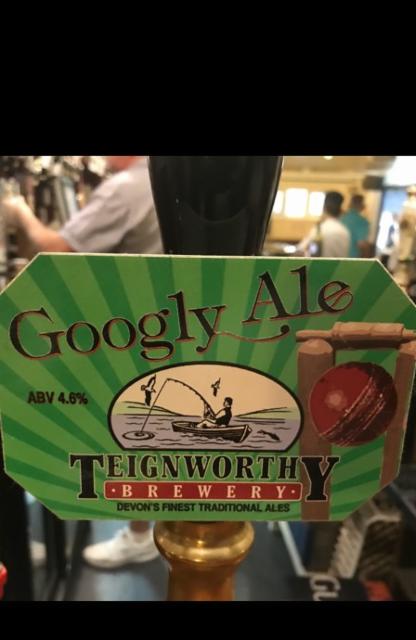 Googly Ale 4.6%, Teignworthy Brewery, England