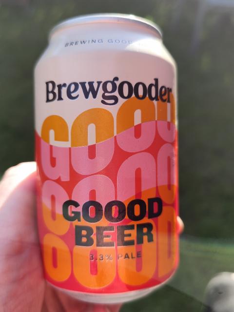 GOOOD BEER 3.3%, Brewgooder, Scotland